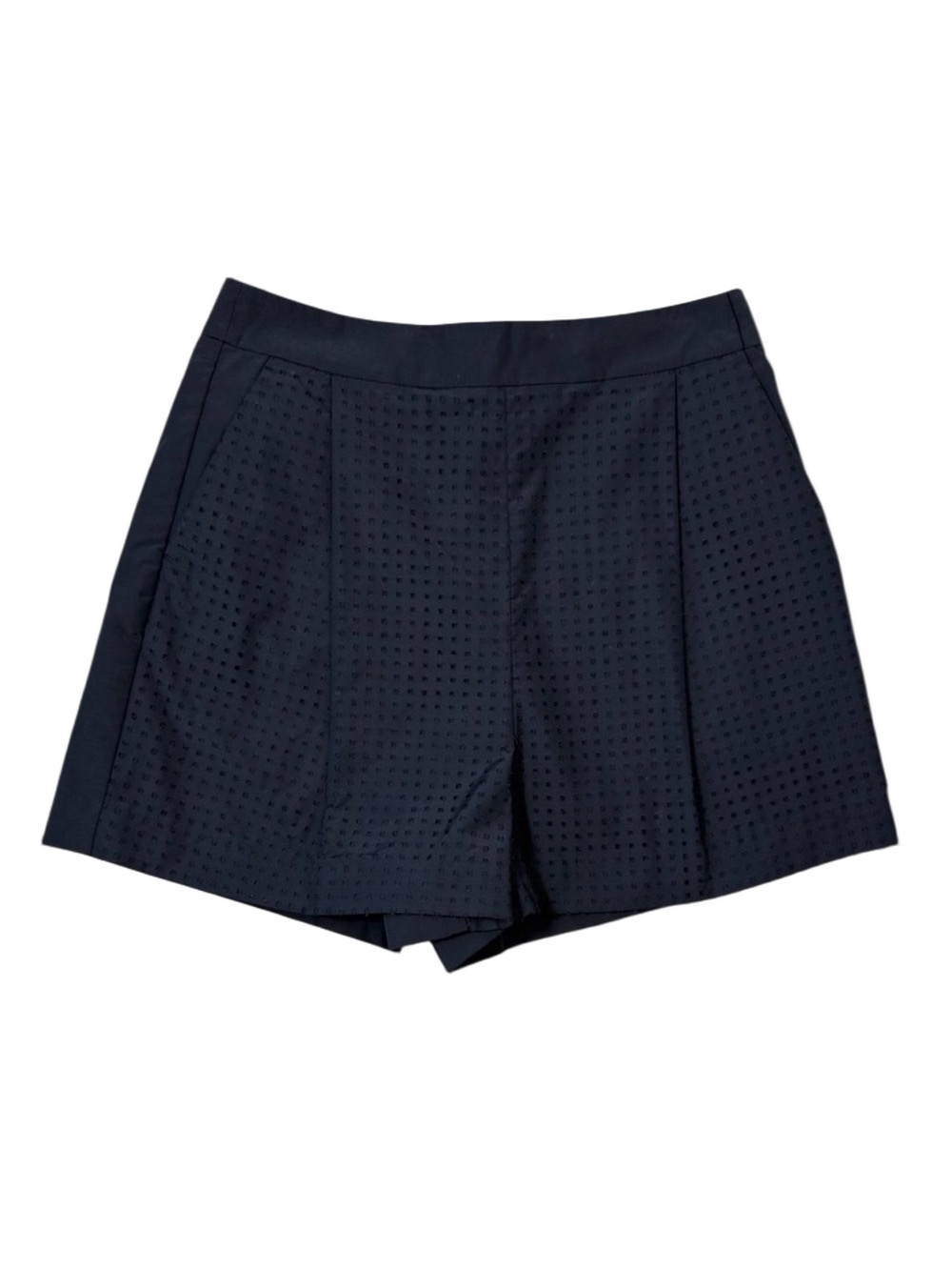 🧸Kate spade SATURDAY black pleated high waisted Shorts size 12 GUC